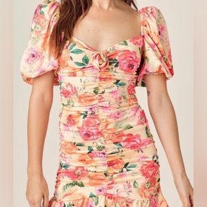 Floral For Love & Lemons dress. Great condition